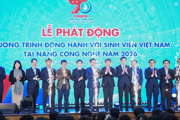 LỄ PHÁT ĐỘNG SINH VIÊN VIỆT NAM TÀI NĂNG CÔNG NGHỆ NĂM 2026