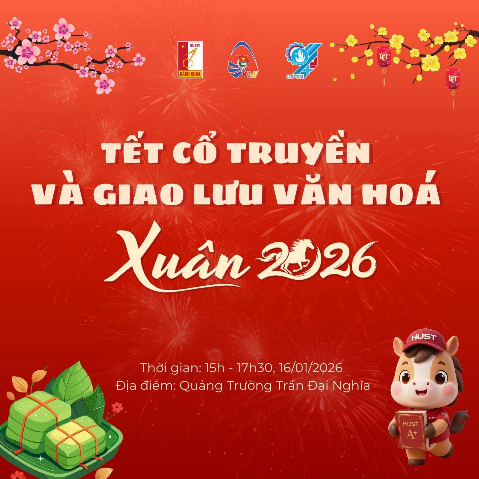 TRẢI NGHIỆM TẾT CỔ TRUYỀN VIỆT NAM 2026 CÙNG SINH VIÊN QUỐC TẾ